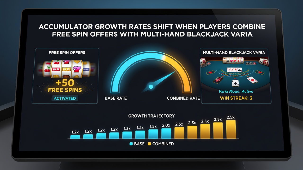 Close-up view of smartphone displaying blackjack hands and accumulating bonus meter