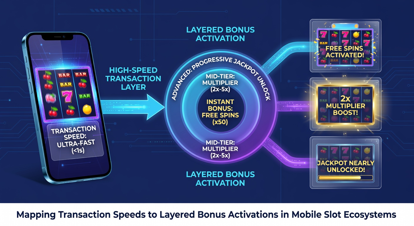 Chart illustrating layered bonus activation rates versus deposit confirmation times