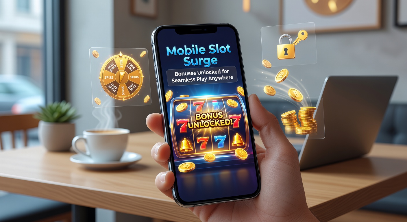 Close-up of mobile slot bonus wheel spinning with glowing multipliers and free spin counters filling up dynamically